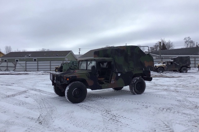 2008 AM General M1097R1 HMMWV 2 Door Soft Top w/Truck Body