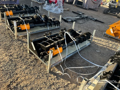 Quantity of (8) 2026 GIYI VCA-8 Mini Excavator Attachments - Fits Cat 301 (Unused)