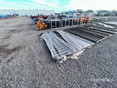 2026 SKLP SK-T20X 20 ft x 7 ft Wrought Iron Bi-Parting Driveway Gate (Unused)