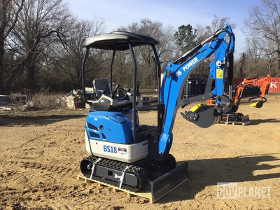 2026 BS Power BS18 Mini Excavator - Unused
