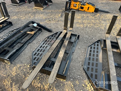 2026 GIYI GY-DHC 59 in Fourches pour Skid Steer (Unused)