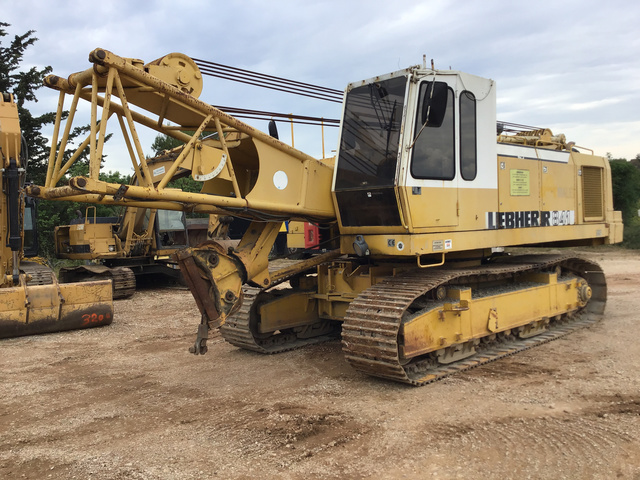 1988 Liebherr HS841HD Lattice-Boom Crawler Crane