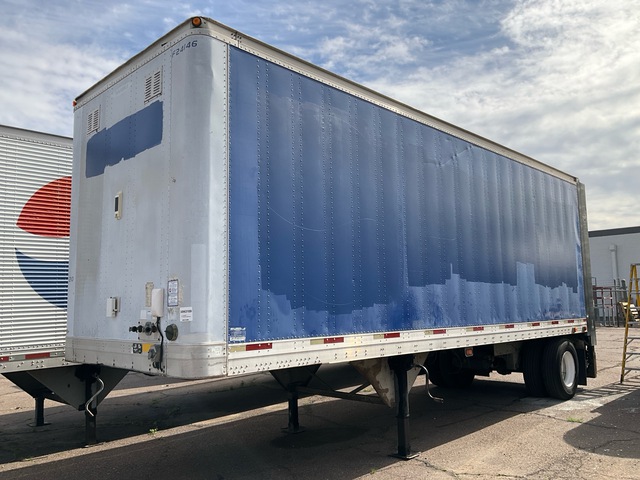 1999 Trailmobile 28 ft S/A Van Trailer