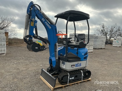 2026 BS Power BS18 Mini Excavator - Unused