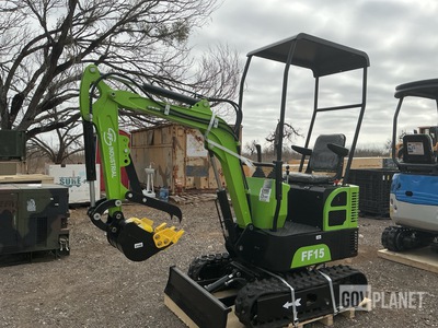 2026 FF Industrial FF15 Mini Excavator - Unused