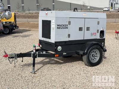 2021 Wacker Neuson G25 19.5 kW Mobile Generator Set