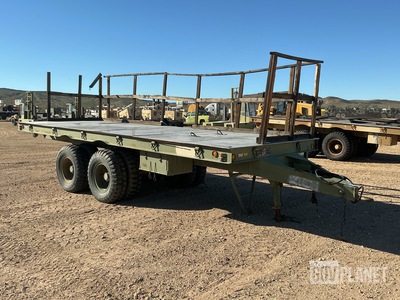 1968 Trailer & Equipment M345 Flatbed Trailer