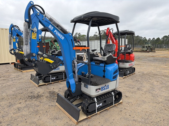 2026 BS Power BS18 Mini Excavator - Unused