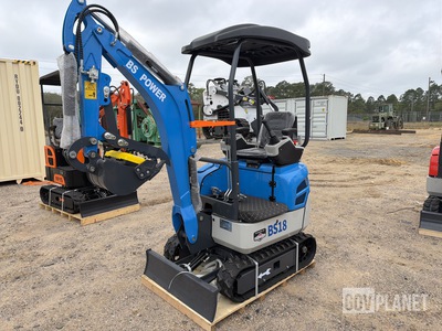 2026 BS Power BS18 Mini Excavator - Unused