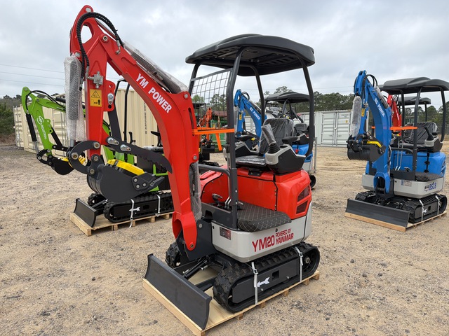2026 YM Power YM20 Mini Excavator - Unused