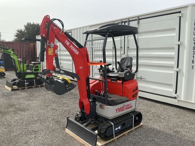 2026 YM Power YM20 Mini Excavator - Unused