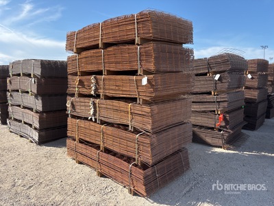 Quantity of (6) Bundles of 6 in x 6 in D1.4/D1.4 42 in x 84 in Welded Mesh Panels