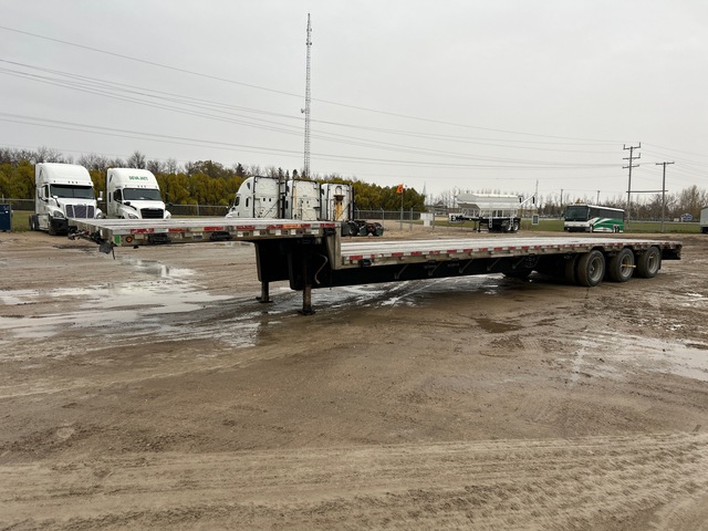 2009 Wilson 53 ft Tri/A Single Drop Step Deck Trailer