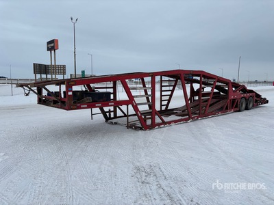 2007 Wallymo 5307 T/A Open Aanhangwagen Autodrager