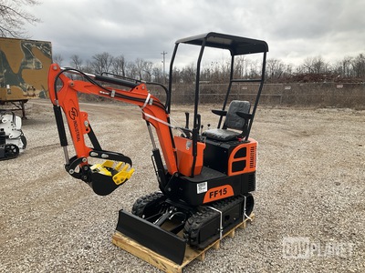 2026 FF Industrial FF15 Mini Excavator - Unused