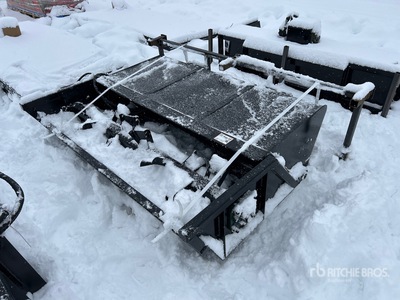 2026 GIYI GY-RR78 78 in Skid Steer Rock Rake Divers - Accessoires pour chargeuse à différentiel (Unused)