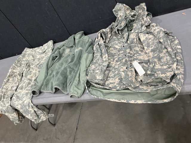 (7) Cold Weather Parkas, (19) Cold Weather Jackets & Assorted Items