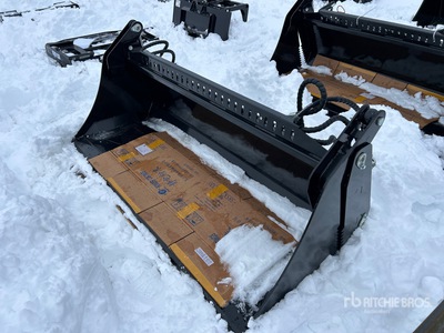 2026 GIYI GY-KH72F 72 in Multi-Purpose Skid Steer Bucket (Unused)