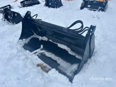 2026 GIYI GY-KH72F 72 in Multi-Purpose Skid Steer Bucket (Unused)