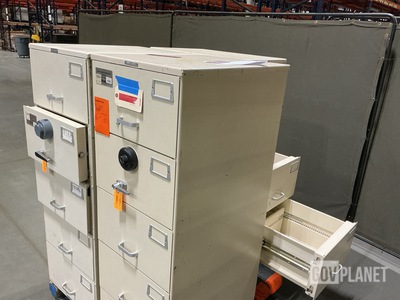 (3) Filing Cabinet Safes