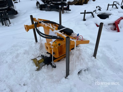 2026 GIYI GY-AD680 Skid Steer Post Driver (Unused)