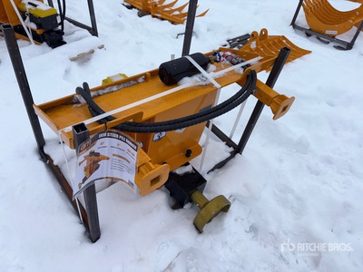 2026 GIYI GY-AD680 Skid Steer Post Driver (Unused)