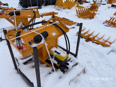 2026 GIYI GY-AD680 Skid Steer Post Driver (Unused)