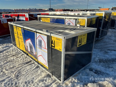 2026 HIlls Industrial 804024 40 ft x 80 ft x 24 ft Storage Building (Unused)