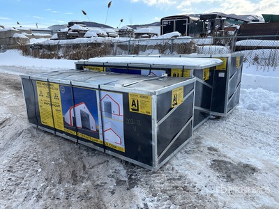 2026 HIlls Industrial 804024 40 ft x 80 ft x 24 ft Storage Building (Unused)