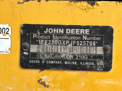2018 John Deere 210G LC Kettenbagger