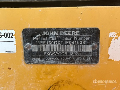 2018 John Deere 130G Excavadora de Cadenas