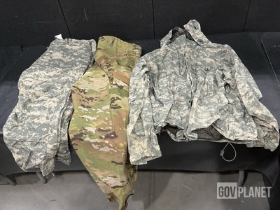 (67) Pairs of Wet Weather Trousers, (5) Wet Weather Jackets & Assorted Items