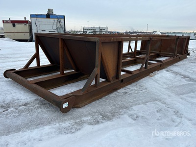 30 ft x 8 ft x 4 ft Skid Mounted Pipeline Sloop