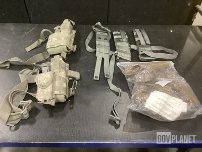 (42) Holster Leg Extenders, (5) Pistol Holster Kits & Assorted Items