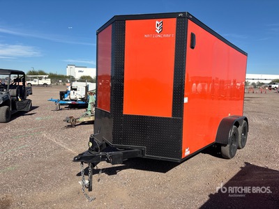 2025 Nationcraft 6X12TA2 12 ft T/A Enclosed Trailer