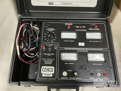 Carl E. Holmes T-101R Diode/SCR Tester