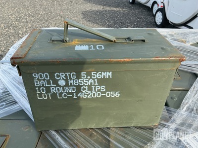 (140) M2A1 Ammo Cans - For 5.56mm