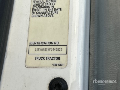 2015 Kenworth T680 Cabina con cuccetta per trattore stradale