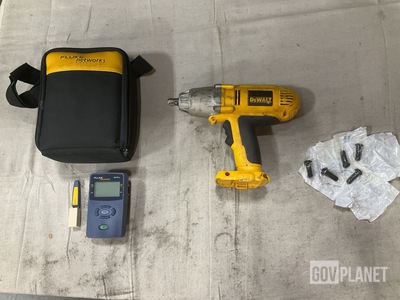 (1) Network Tester, (6,189) Socket Screws, (1) Wrench & Assorted Items