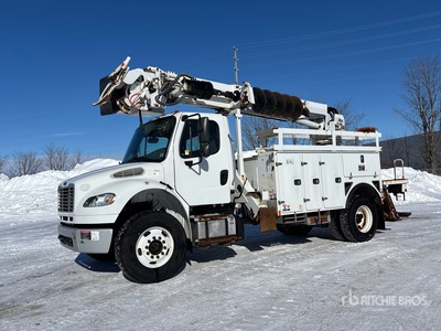 Altec DM47B B on 2019 Freightliner M2 106 4x2 Digger Derrick Truck