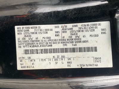 2020 Ford F-250 STX 4x4 Extended Cab Pick Up