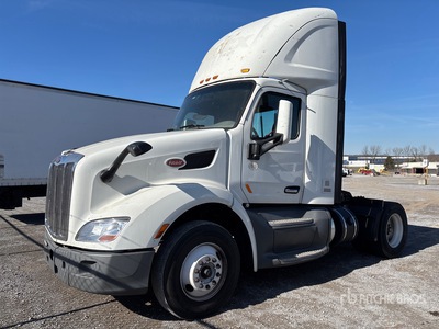 2018 Peterbilt 579 T/A Day Cab Truck Tractor (Inoperable)