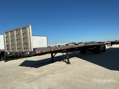 2015 Great Dane 48 ft T/A Spread Axle Remolque caja abierta