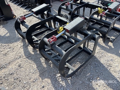 All-Star 60 in E-Series Root Skid Steer Grapple (Unused)