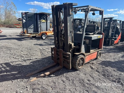 2015 Toyota 8FBCU32 6400 lb Electric Forklift
