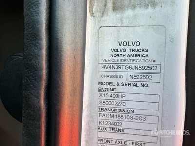 2018 Volvo VNL Cabeza Tractora Cabina Corta