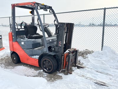 2008 Toyota 8FGCU20 4250 lb Cushion Tire Forklift