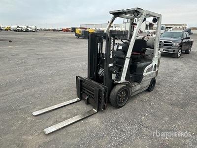 2013 Nissan MCP1F2A20LV 4000 lb Cushion Tire Forklift