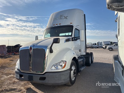 2017 Kenworth T-680 6x4 T/A Day Cab Truck Tractor
