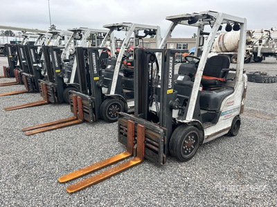 2014 Nissan CF40LP 4000 lb Cushion Tire Forklift